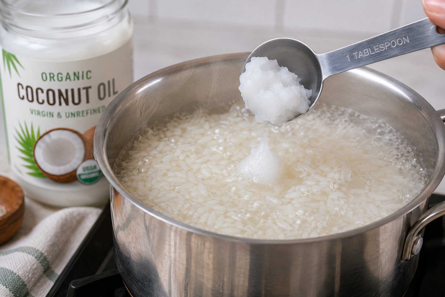 The Coconut Oil Rice Hack: How Cooking Fats Can Double Your Rice’s Resistant Starch
