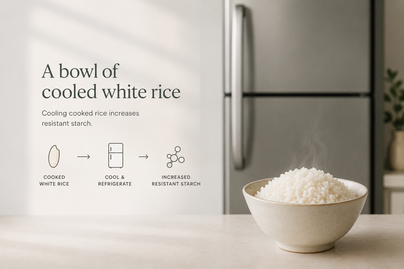Does Chilling Cooked Rice Reduce Calories? The Science of Resistant Starch Explained